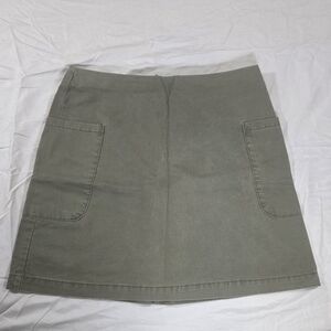 A New Day Olive Green Mini Skirt